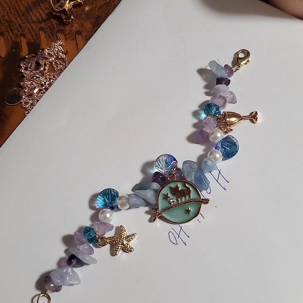 Elegant Multicolor Charm Bracelet